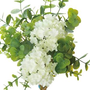 造花 とりよせ品 ユーカリフラワーミックスバン...の詳細画像1