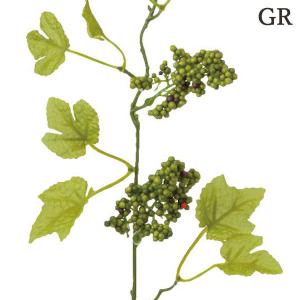 造花 グリーン 実 とりよせ品 ミニグレープベ...の詳細画像2