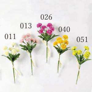 《 造花 》☆出荷☆アスカ ポンポンマムバンチ×6(1束2本)