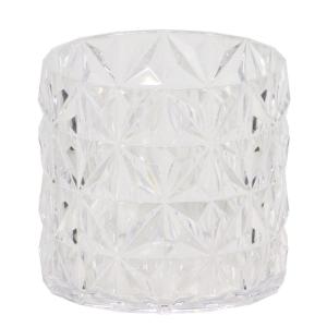 アレンジベース とりよせ品 エクラ アクリルポット直径10.5cm クリア インテリア 花資材 花器 ベース アレンジ 安い 装飾 フラワーアレンジメント 土台