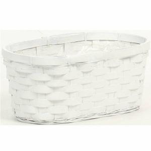 かご ベース とりよせ品 ホワイトバンブー連鉢4号用 バスケット 鉢 ポット プランター インテリア 花資材 花器 ベース アレンジ 安い 装飾 土台 母の日
