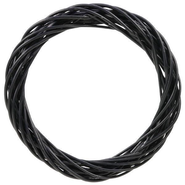 リース 土台 とりよせ品 ウイローリース ブラック25cm インテリア 花資材 花器 ベース アレン...