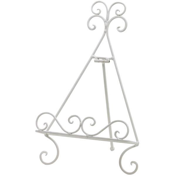 スタンド ベース とりよせ品 アイアンイーゼルスタンド三角L白 アイアン インテリア 花資材 花器 ...