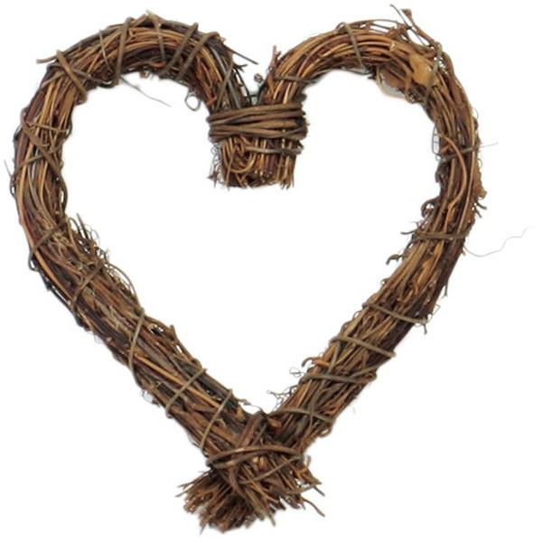 リース 土台 とりよせ品 藤づるリース ハート M インテリア 花資材 花器 ベース アレンジ 安い...