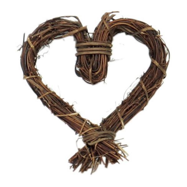 リース 土台 とりよせ品 藤づるリース ハート S インテリア 花資材 花器 ベース アレンジ 安い...
