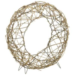 リース 土台 とりよせ品 サンキライリース 40cm インテリア 花資材