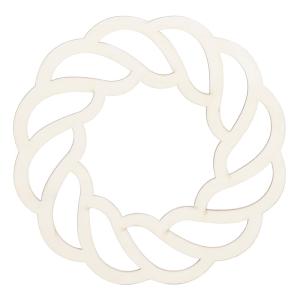 正月 花器 ベース とりよせ品 ウッドプレートしめ縄L ベース 花器 コンポート フラワーベース 迎春花器 新春 迎春用品 正月 お正月 正月飾り お正月飾り