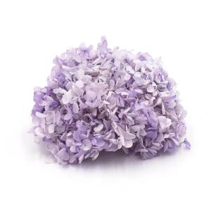 プリザーブドフラワー 花材 即日出荷 ピラミッドアジサイ・ヘッド すみれパープル アジサイ あじさい 紫陽花 花びら プリザーブドフラワー 花束 大地農園