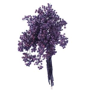 プリザーブドフラワー 花材 即日出荷 ペッパーベリー・プリザーブド パープル プリザーブドフラワー スワッグ ブーケ ドライフラワー 花束 花材 大地農園