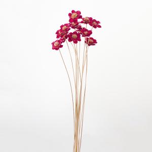 【P10倍中 4/20 9:59迄】 ハンドメイドフラワー 花材 即日出荷 アネモネフラワー ワインレッド ドライフラワー ハンドメイドフラワー アネモネ 花 大地農園