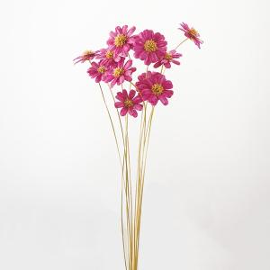 ハンドメイドフラワー 花材 即日出荷 マーガレットフラワー クランベリーピンク ドライフラワー ハンドメイドフラワー スワッグ ブーケ 花束 DIY 大地農園