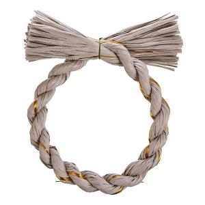 《 正月 ベース 》☆出荷☆ポピー 20cm紙しめ縄水引MIX