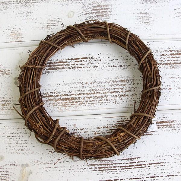 リース 土台 即日出荷 ひげづるリース丸 25cm ナチュラル リース 自然素材 土台 材料 ハンド...