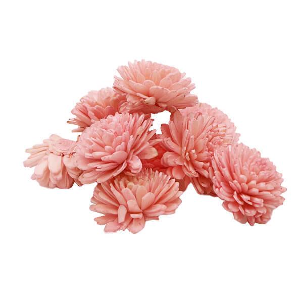 ハンドメイドフラワー 花材 即日出荷 ソーラーダリア・4cm ライトピンク ※色が薄い場合があります...