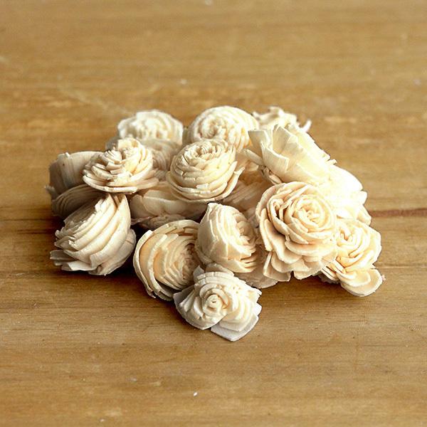 ハンドメイドフラワー 花材 即日出荷 ソーラーローズミニ・ヘッド ホワイト ドライフラワー ソーラー...