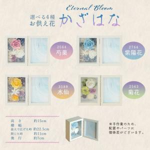 お供え プリザーブドフラワー 即日出荷 写真立...の詳細画像3