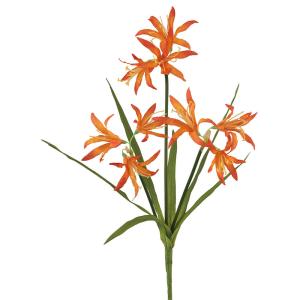 造花 とりよせ品 ワイルドネリネリリィ オレンジ...の商品画像