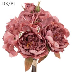 花束 造花 とりよせ品 ローズハイドレンジャバ...の詳細画像3