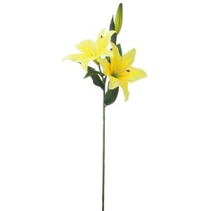 造花 とりよせ品 カサブランカx2 イエロー 百...の商品画像