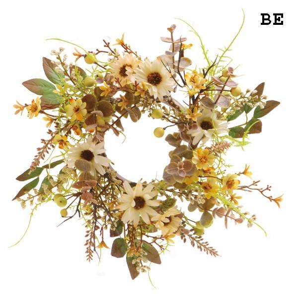 【P5倍中 12/02 09:59迄】 リース とりよせ品 ☆ミックスフラワーリース S リース ア...