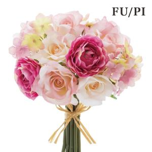 造花 花束 とりよせ品 ミックスローズブッシュ ブーケ バラ 薔薇 造花 花束 とりよせ品 ミックスローズブッシュ ブーケ バラ 薔薇