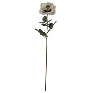 造花 とりよせ品 特価 シルキーローズ グレイグリーン(在庫限り) バラ ばら 薔薇 インテリア インテリアフラワー フェイクフラワー 花材 花資材 ビバ工芸