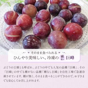 八ちゃん堂 冷凍 巨峰 400g ブドウ ぶど...の詳細画像2