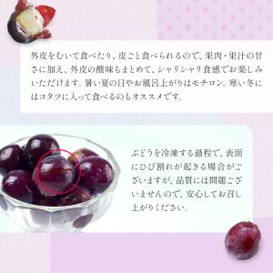八ちゃん堂 冷凍 巨峰 400g ブドウ ぶど...の詳細画像4