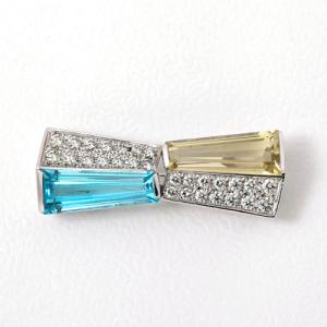 K18 プラチナ ダイヤモンド シェルカメオ ブローチ ペンダント : 宝寿