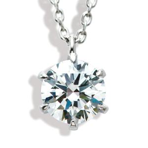 0.54ct Dカラー FL（フローレス） 3EXカット プラチナ一粒ダイヤモンド