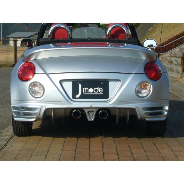 Jmode ダイハツコペンL880K ディフューザーパネル エボリューション１大口径マフラー対応（塗...