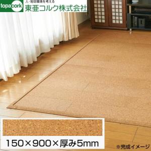 トッパーコルク　床材　41枚　新品 300mm角 5mm厚 東亜コルク 床材用品 AW-T450 150×450×厚み5mm 吸着トッパーコルク