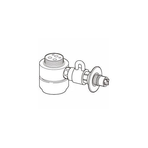 分岐水栓 パナソニック CB-SKH6 KVK製シングルレバー水栓KM5011シリーズに対応。