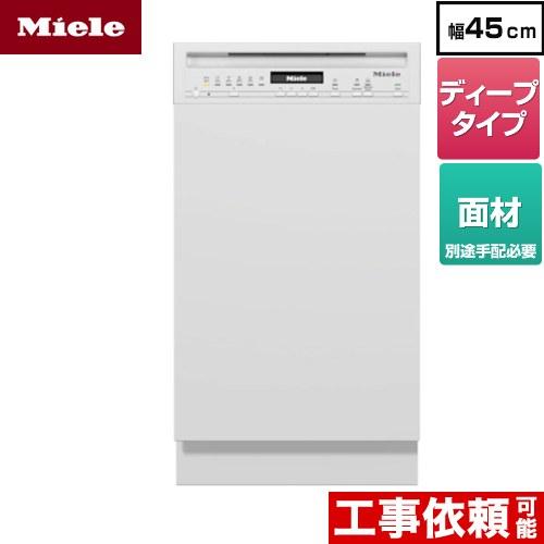 ドア材取付専用タイプ 海外製食器洗い乾燥機 ディープ ミーレ G-5844-SCI-W ドア面材型 ...