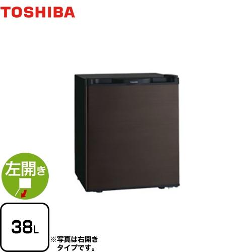 冷蔵庫 容量38L 東芝 GR-HB40PAL-TS 1ドア冷蔵庫 左開きタイプ 【特別配送】【代引...