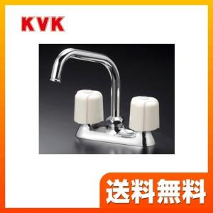 KM708G KVK キッチン 混合水栓 シャワー付 KVK キッチン水栓 KM708G 台付1穴シングルレバー 流し台用シングル