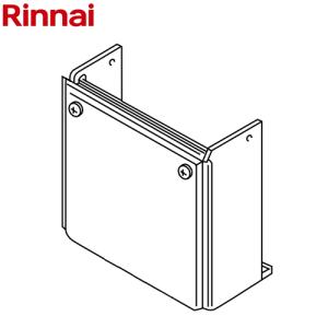 配管カバー ガス給湯器部材 高450×幅480×奥行252mm リンナイ ROP-K101(K)UW 品名コード：26-1577 ユーロホワイト｜y-jyupro