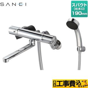 SANEI 三栄水栓 SK1811C サーモシャワー混合栓 : 住設と電材の洛電