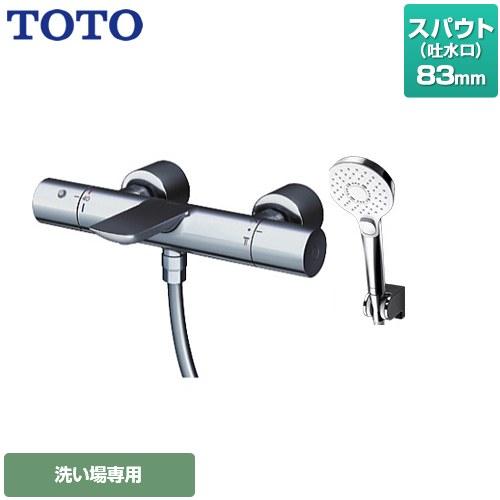 ストレート脚タイプ 浴室水栓 スパウト長さ83mm TOTO TBV01S12J コンフォートウエー...