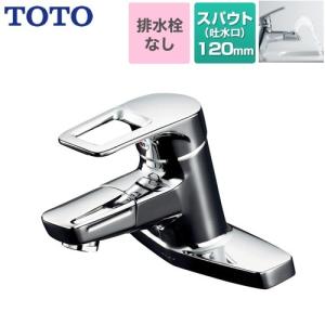 TOTO シングル混合水栓 洗面水栓 スパウト長さ142mm TOTO TLS05301J 台