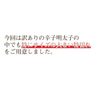 切れ子のため【訳あり】めんたいこ 辛子明太子 ...の詳細画像2