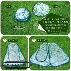 ビニール温室ハウスフラワースタンド用ミニガーデ...の詳細画像1