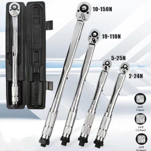 トルクレンチ スパナ プリセット型　工具　タイヤ交換 1￥/2 1￥/4 3￥/8 インチ ドライブ...