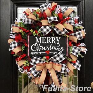 選べるクリスマス リースLサイズ インテリア ...の詳細画像2