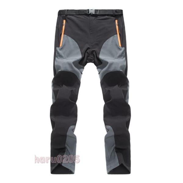 トレッキングパンツ メンズ 夏用 アウトドアウェア ロングパンツ 登山ズボン 作業用 春秋 薄い 防...