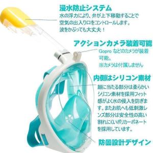 シュノーケルマスク フルフェイス 新感覚シュノ...の詳細画像4