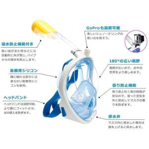 シュノーケルマスク フルフェイス 新感覚シュノ...の詳細画像5