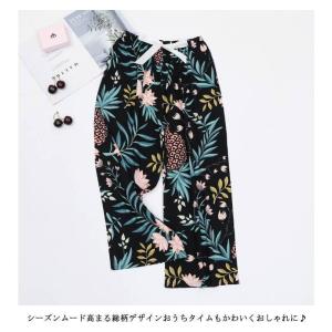 ルームウェア レディース リラックスパンツ ル...の詳細画像4