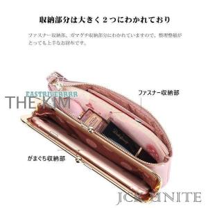 長財布 レディース がま口 多機能 財布 女性...の詳細画像2
