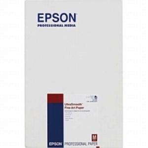 エプソン　EPSON　UltraSmooth Fine Art Paper (A3ノビ・25枚)　KA3N25USFA｜y-kojima